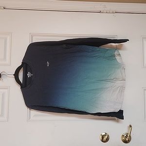 Hollister Long Sleeve Curved Hem T Medium